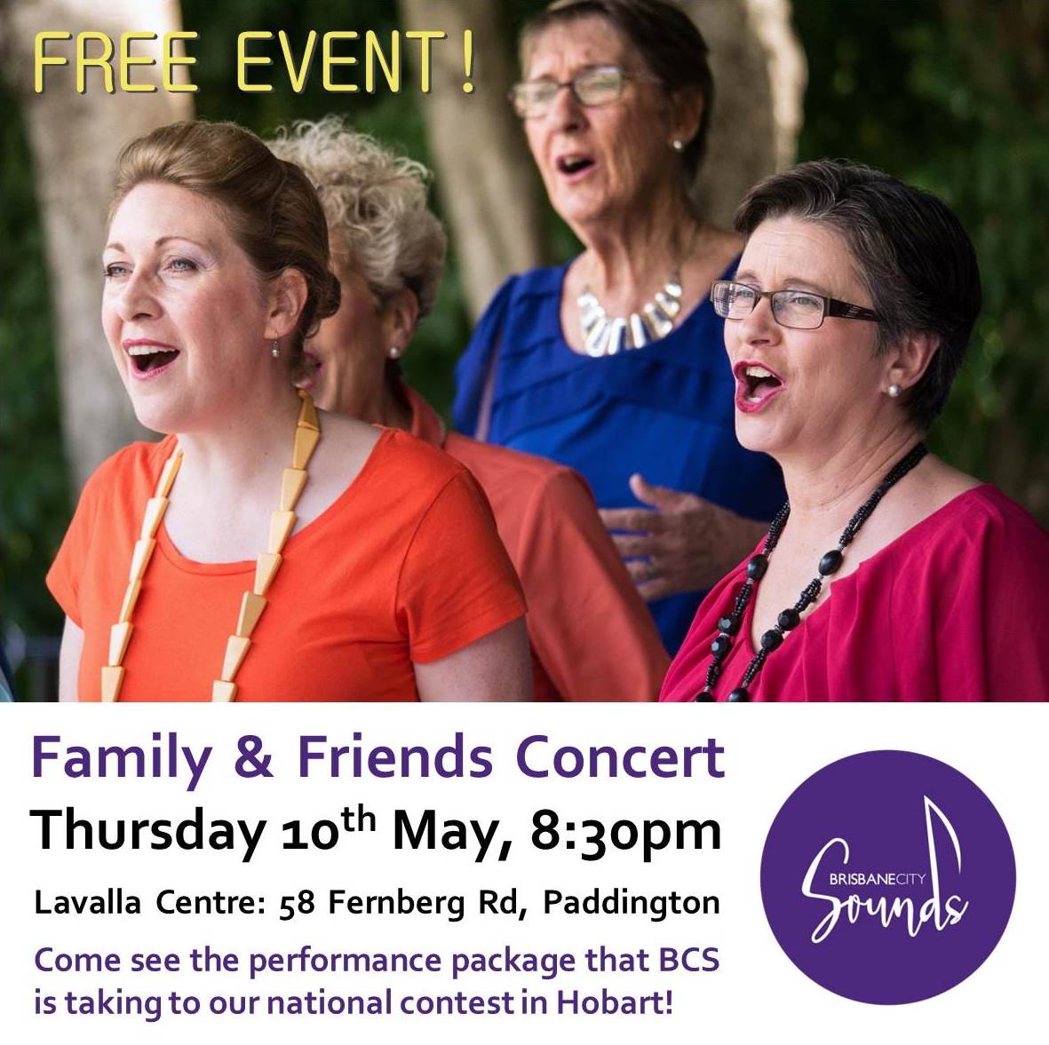 Family and Friends Concert